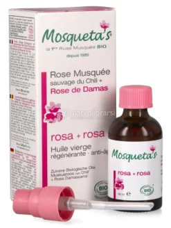 Olio Vergine di Rosa Mosqueta del Cile e Rosa Damascena - 30 ml