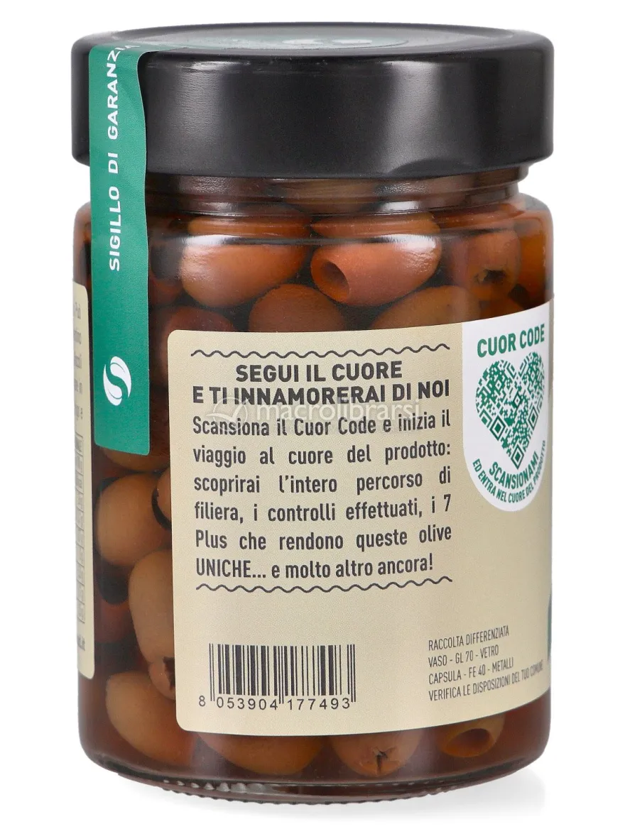 Olive Leccino Denocciolate in Salamoia - 150 g