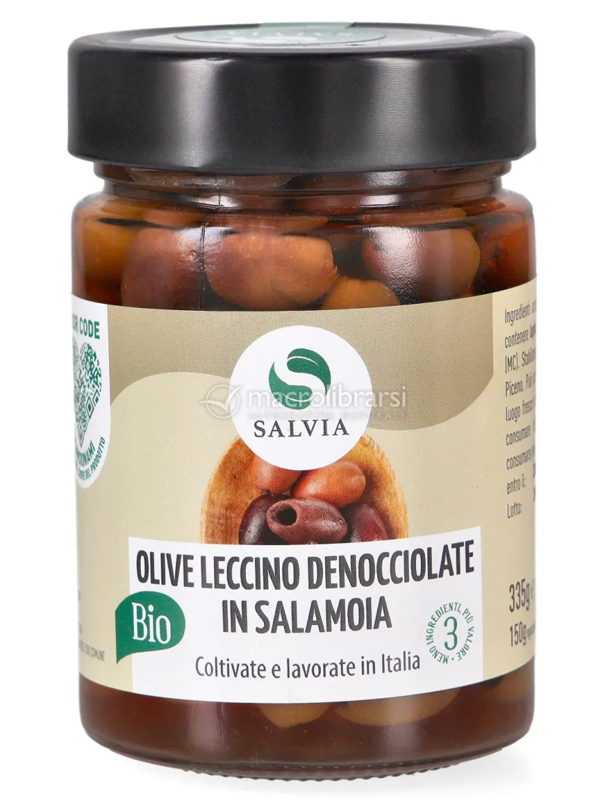 Olive Leccino Denocciolate in Salamoia - 150 g