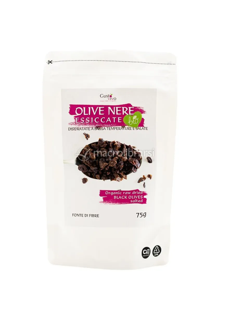 Olive Nere Essiccate Bio
