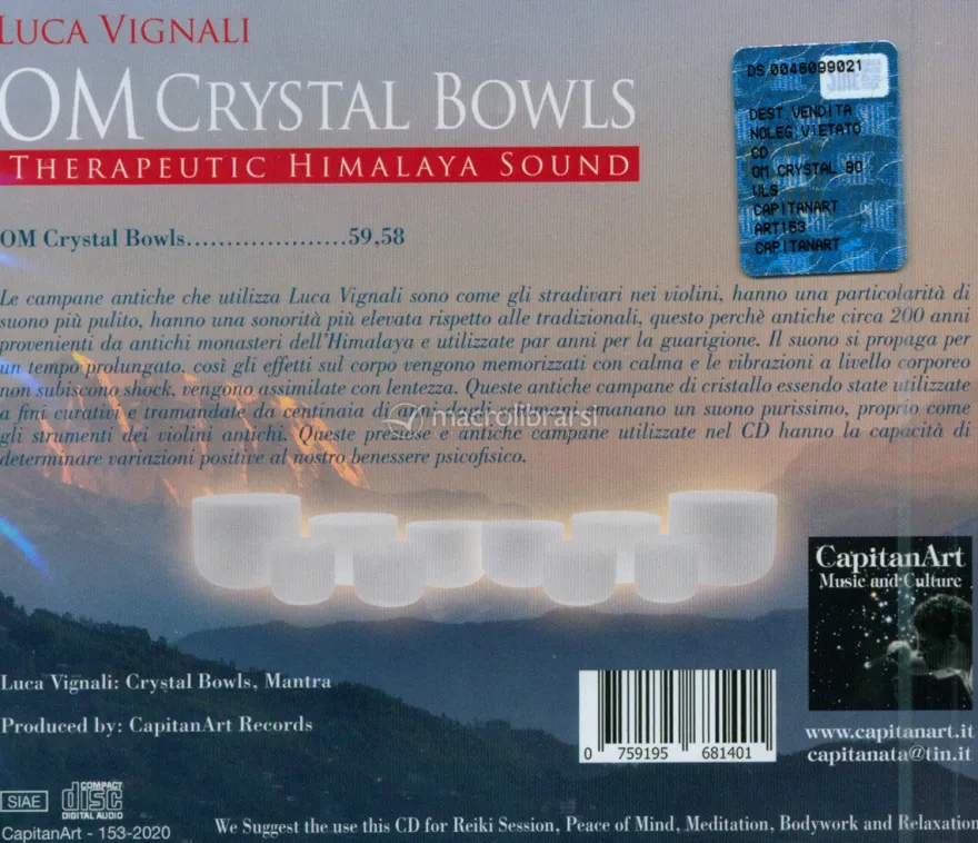 Om Crystal Bowls - Therapeutic Himalaya Sound