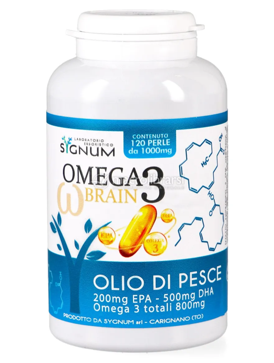Omega 3 Brain - Olio di Pesce in Perle
