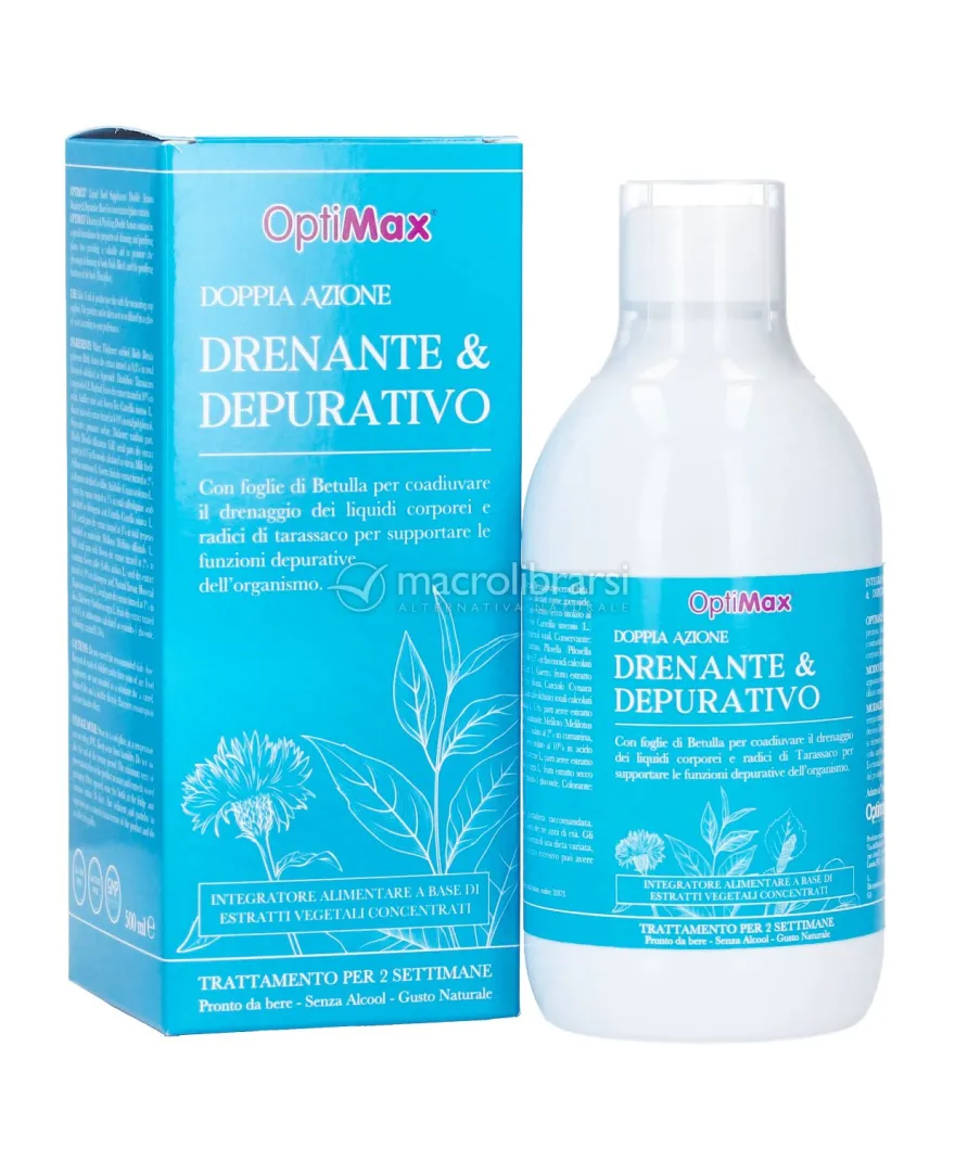 Optimax Drenante Depurativo - Doppia Azione
