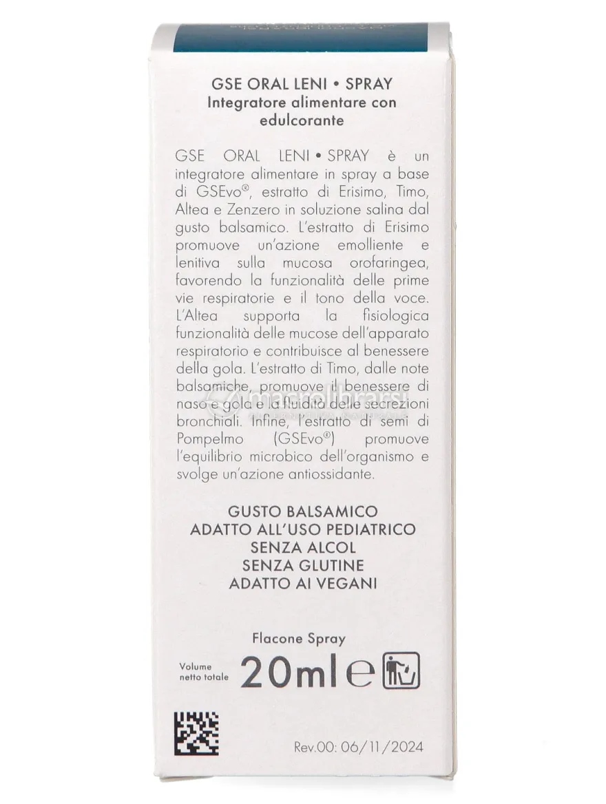 Oral Leni Spray Balsamico
