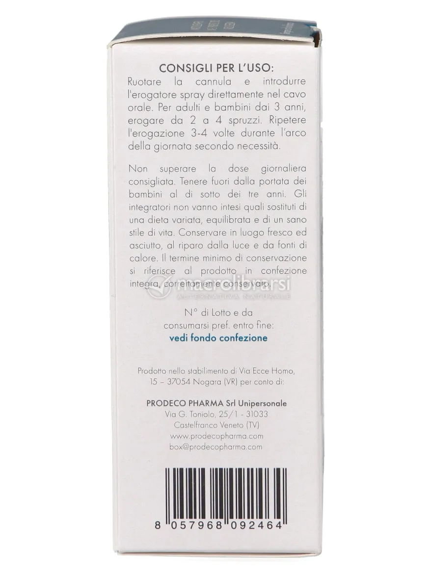 Oral Leni Spray Balsamico