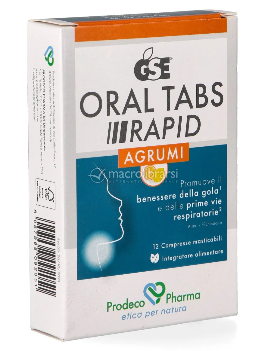 Oral Tabs Rapid - Agrumi