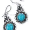 Orecchini Bohemian in Ottone