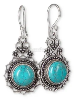 Orecchini Bohemian in Ottone