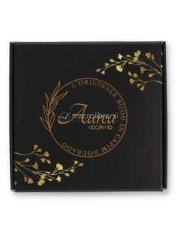 Orecchini in Oro Vegetale Capim Dourado - Cerchio con Sfera