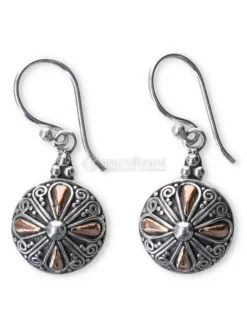 Orecchini Pendenti in Argento - Sfera