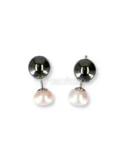 Orecchini Perla con Chiusura Magnetica