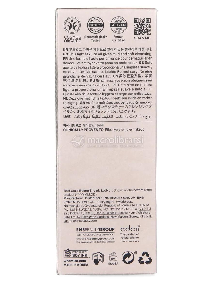 Organic Flowers Cleansing Oil - Olio Detergente ai Fiori Fermentati Bio