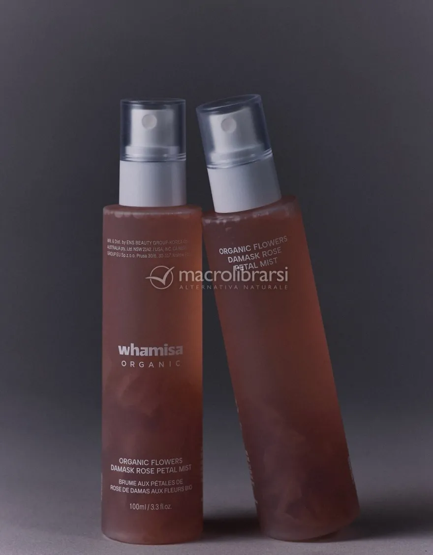 Organic Flowers Damask Rose Petal Mist