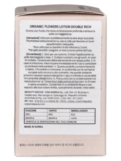 Organic Flowers Lotion Double Rich