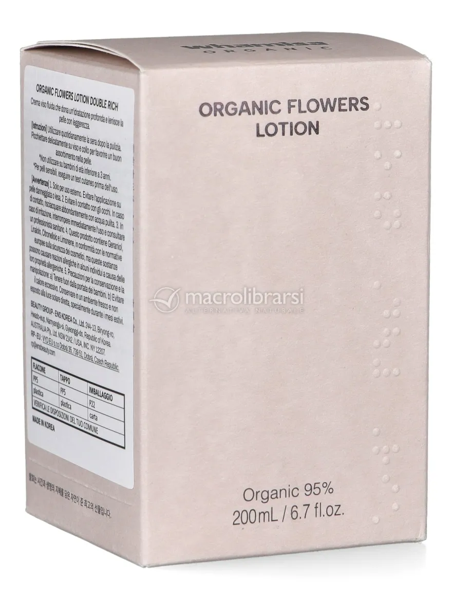 Organic Flowers Lotion Double Rich