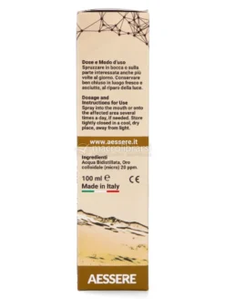Oro MicroColloidale Plus - Spray 20 ppm