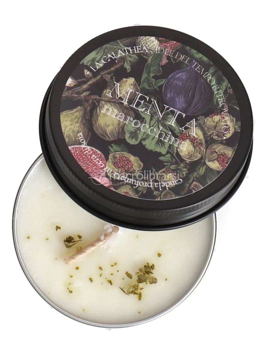 Orto Botanico - Box 2 Candele profumate in Cera di Soia Menta & Basilico