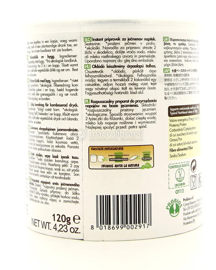 Orzo Bon Solubile - Bevanda Istantanea di Orzo