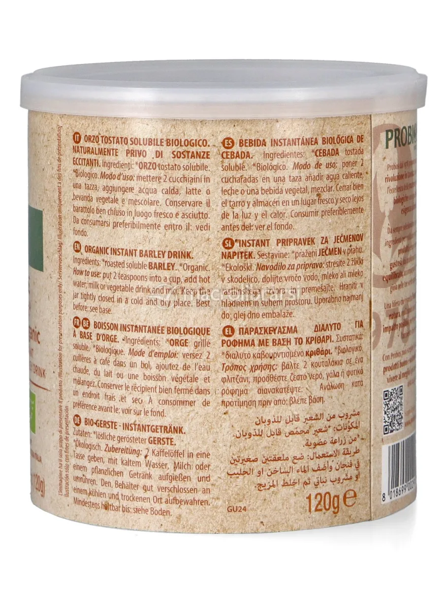 Orzo Bon Solubile - Bevanda Istantanea di Orzo