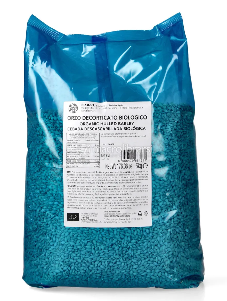 Orzo Decorticato Biologico