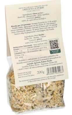 Orzotto ai Porri Biologico