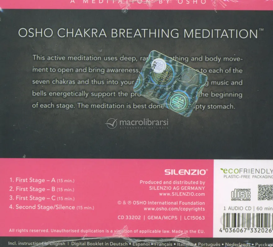 Osho Chakra Breathing Meditation ™ (MP3)