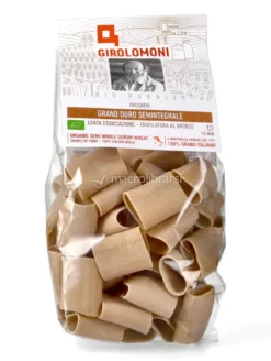 Paccheri di Grano Duro Semintegrale Bio