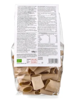 Paccheri di Grano Duro Semintegrale Bio