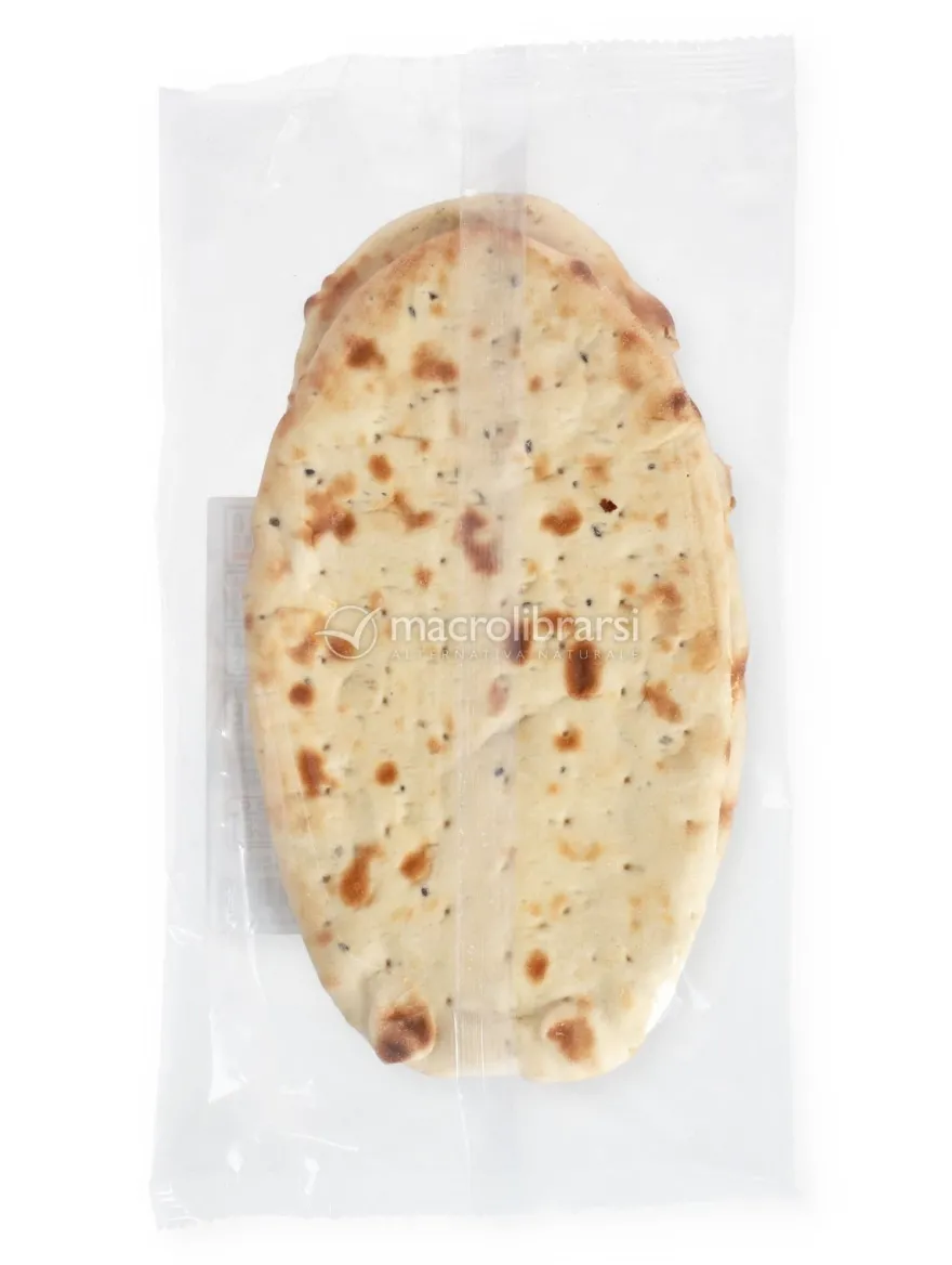 Pane Naan con Aglio e Cumino Nero Bio