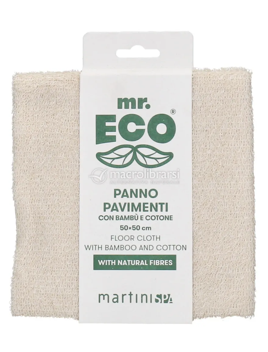Panno Pavimenti in Bambù e Cotone