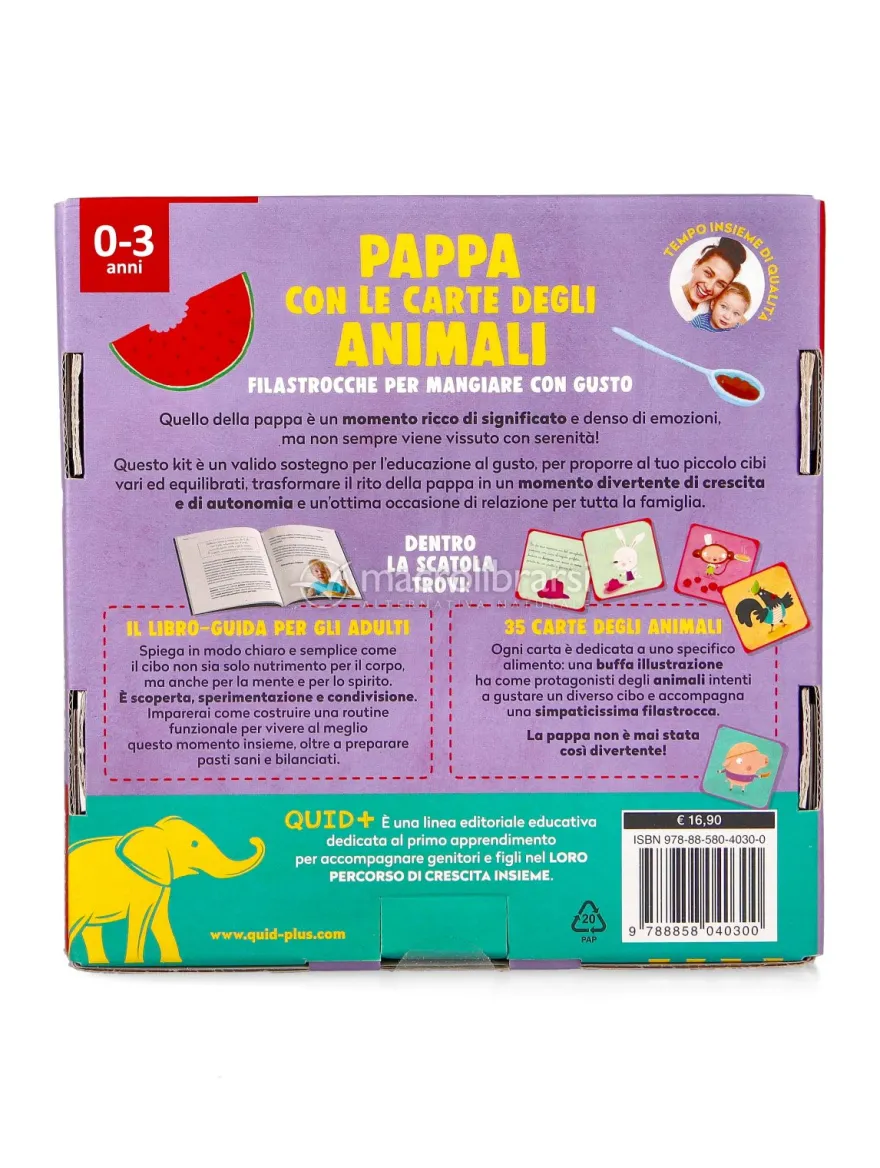 Pappa con le Carte degli Animali