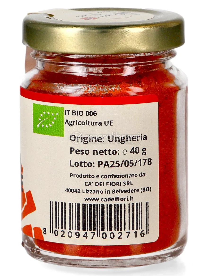 Paprika Piccante Bio