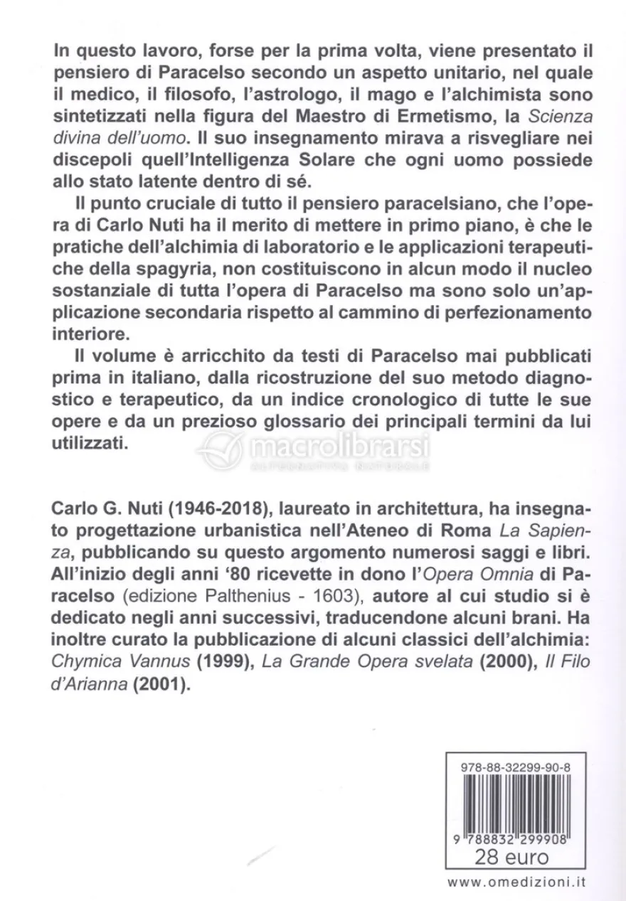 Paracelso e la Scienza Divina dell’Uomo