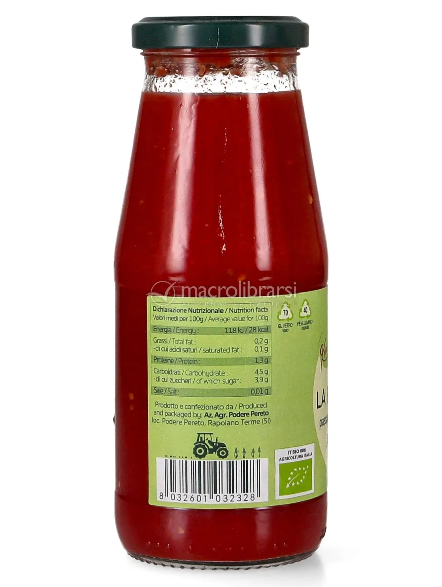 Passata di Pomodoro Bio "La Rustica"