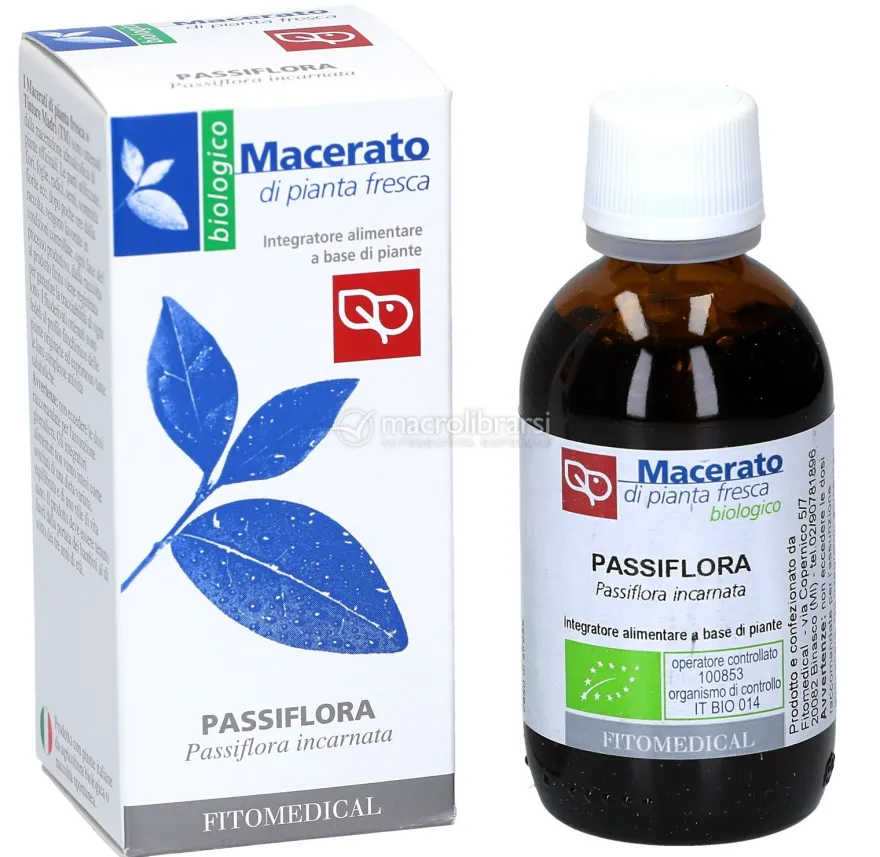 Passiflora - Macerato di Pianta Fresca Bio
