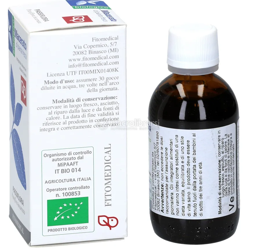 Passiflora - Macerato di Pianta Fresca Bio