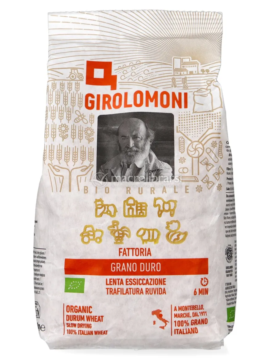 Pasta di Semola di Grano Duro Biologica a Trafilatura Ruvida - Fattoria