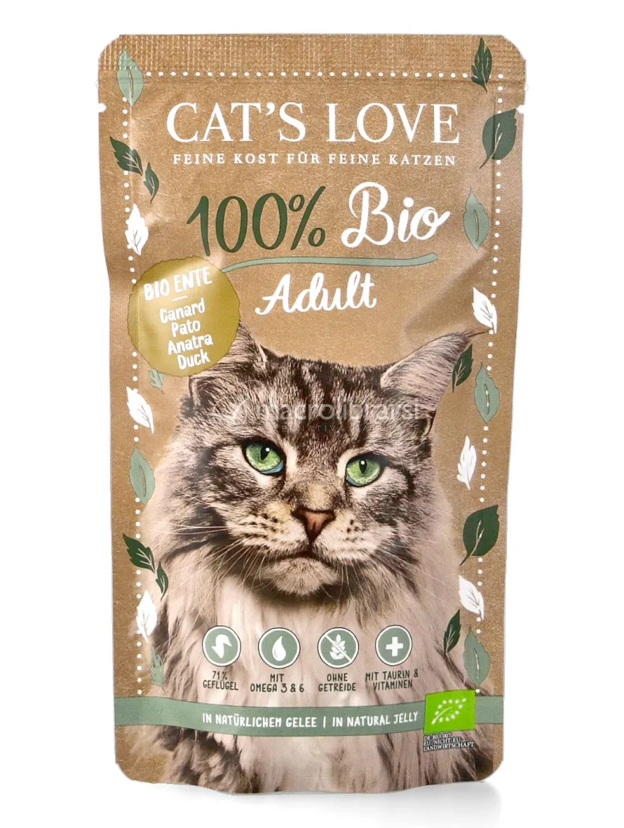 Paté Adult Anatra Bio per Gatti