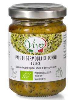 Patè di Germogli di Porro e Zucca Bio