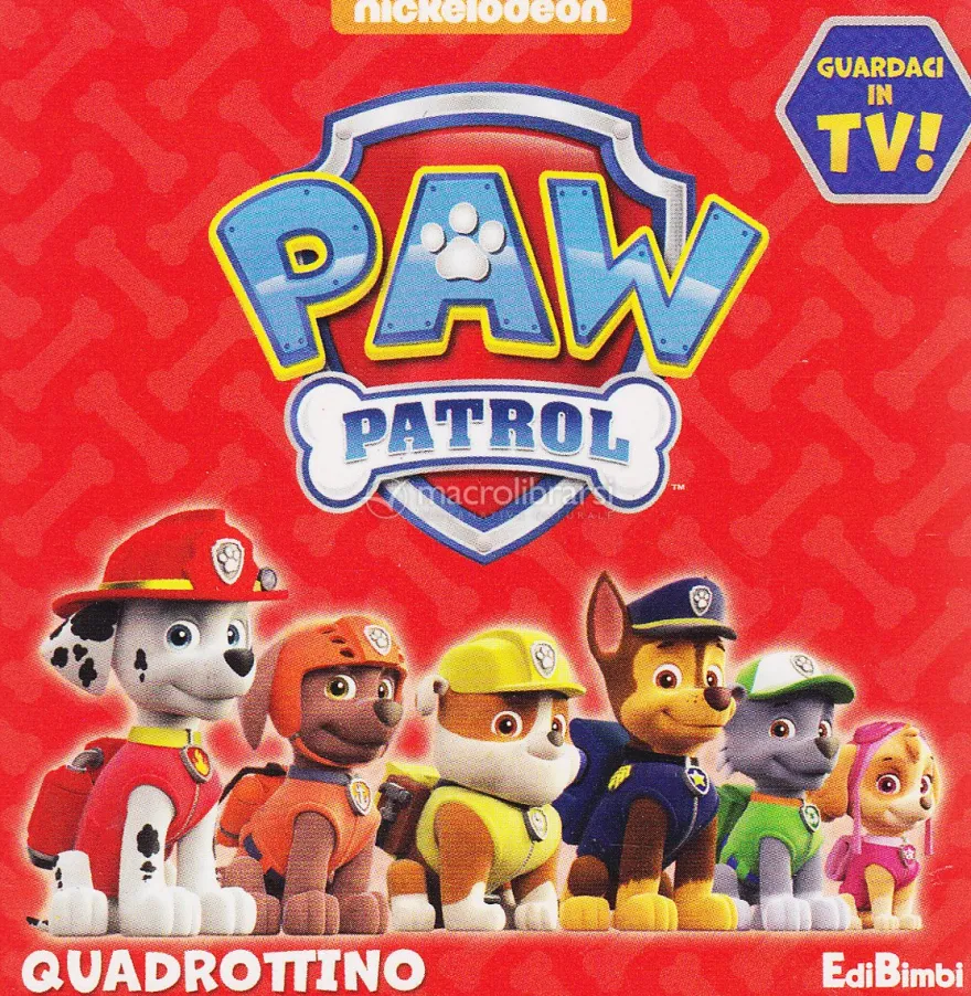 Paw Patrol - Quadrottino