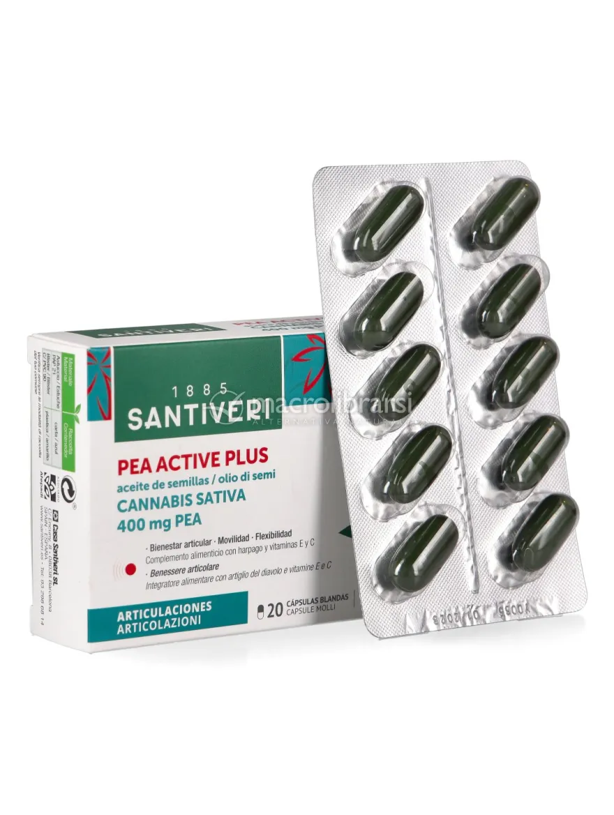 Pea Active Plus con Cannabis Sativa