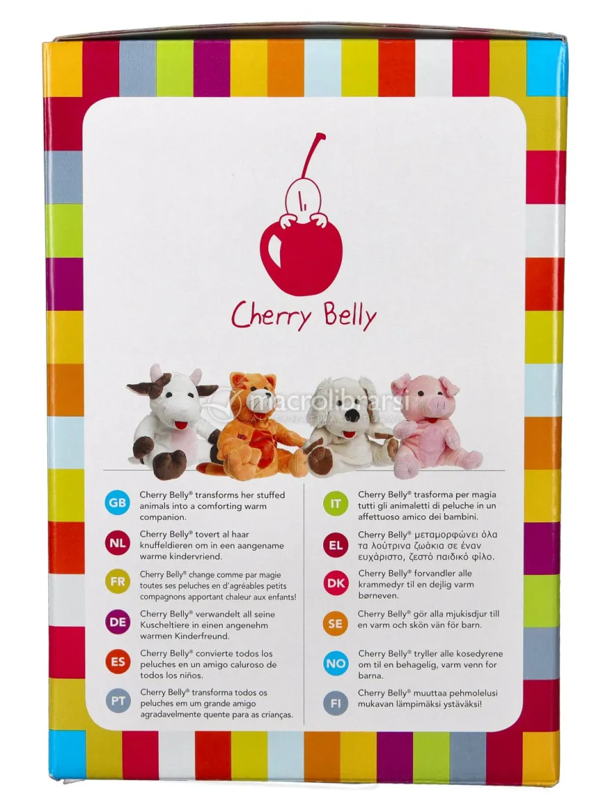 Peluche Riscaldante Cherry Belly Mucca