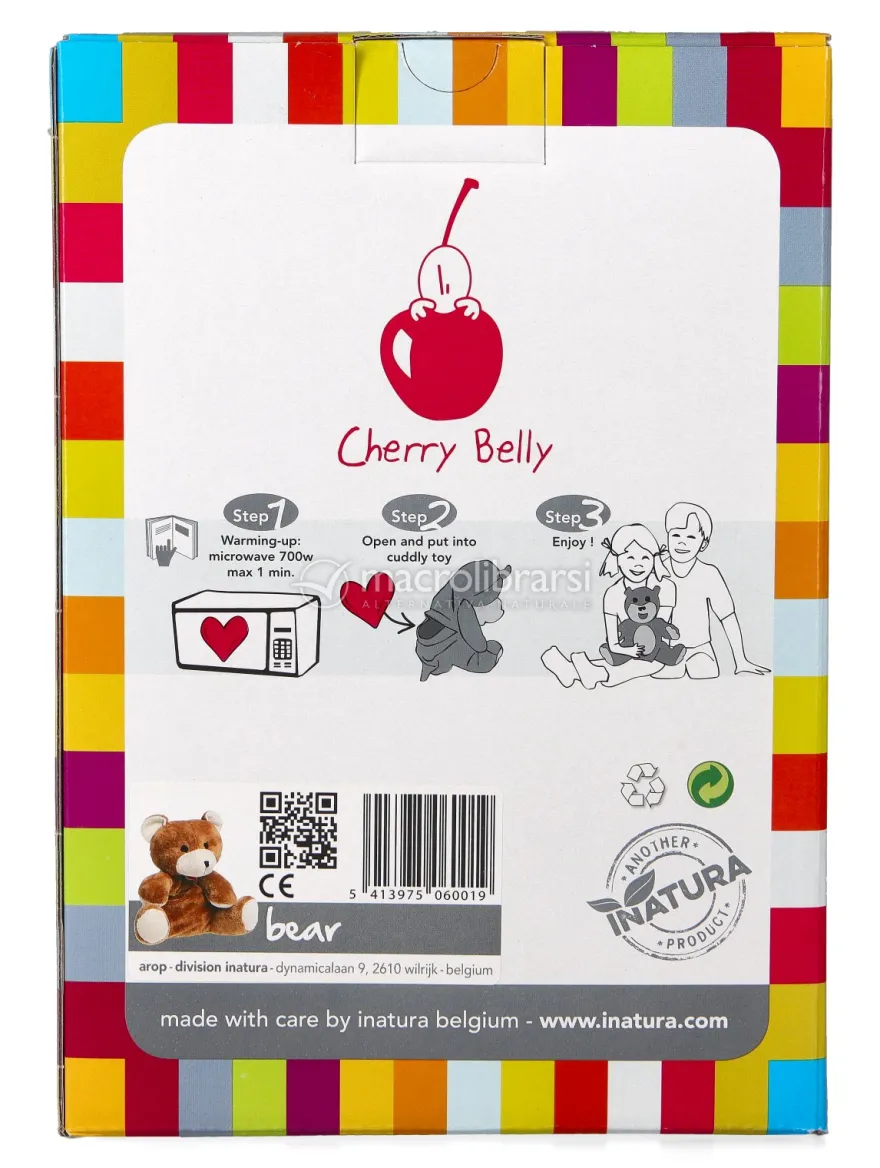 Peluche Riscaldante Cherry Belly Orso