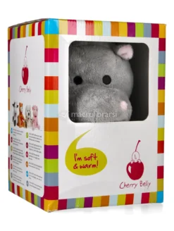 Peluche Riscaldante Cherry Belly Ippopotamo