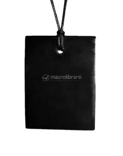Pendente di Shungite con Cordino - Rettangolo