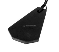 Pendente di Shungite con Cordino - Campanula