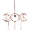 Pendente per Finestre Tripla Luna - Triangolo d'Oro - Selenite