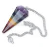 Pendolo Sfaccettato 7 Chakra