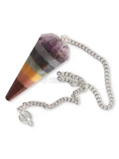 Pendolo Sfaccettato 7 Chakra