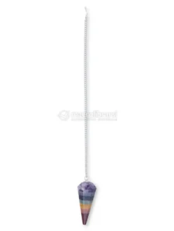 Pendolo Sfaccettato 7 Chakra